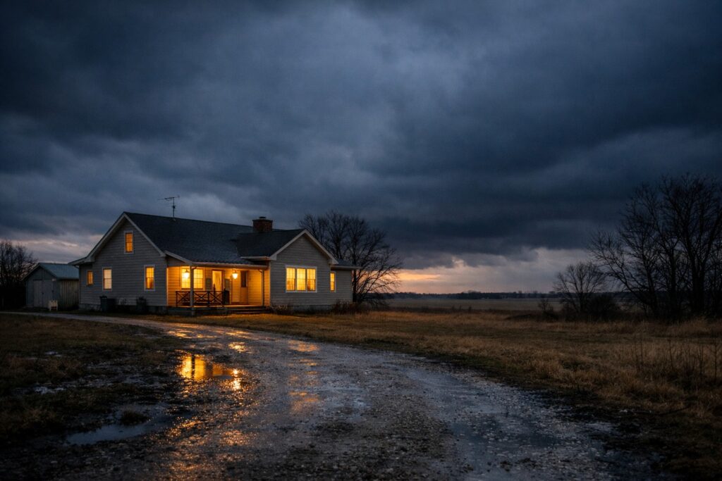 How long can you safely wait during a home emergency at a rural Kansas farmhouse